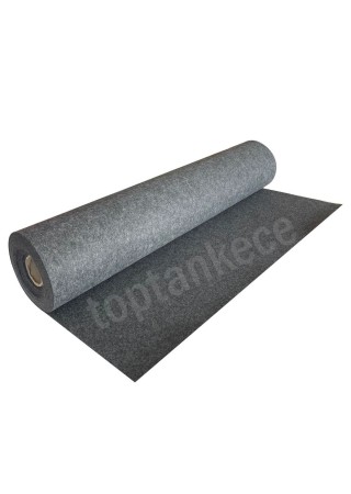 Metrelik Ince Keçe Kumaş 1 Mm Antrasit - 1 Metre (100X100 CM), Koyu Gri Keçe, Antrasit Keçe