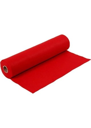 Metrelik Ince Keçe Kumaş 1 Mm Kırmızı - 1 Metre (100 CM X 100 CM), Kırmızı Keçe, Ince Keçe