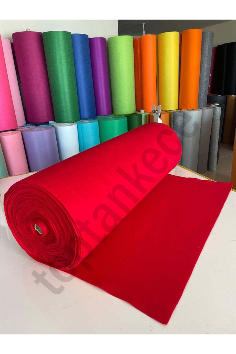 Metrelik Ince Keçe Kumaş 1 Mm Kırmızı - 1 Metre (100 CM X 100 CM), Kırmızı Keçe, Ince Keçe Metrelik Ince Keçe Kumaş 1 Mm Kırmızı - 1 Metre (100 CM X 100 CM), Kırmızı Keçe, Ince Keçe