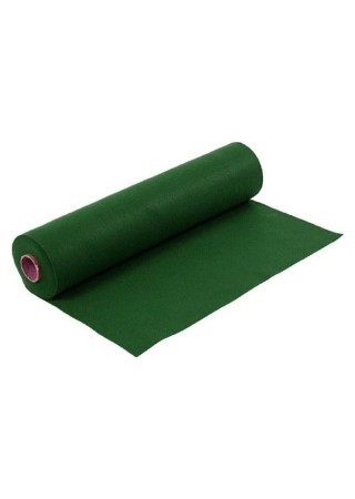 Metrelik Ince Keçe Kumaş 1 Mm Çimen Yeşili - 1 Metre (100X100 CM), Yeşil Keçe, Yılbaşı Yeşili Keçe