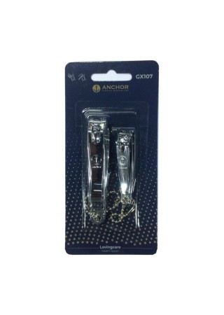 Tırnak Makası 2'li Set Çelik Paslanmaz Tırnak Çakısı