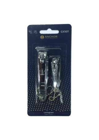 Tırnak Makası 2'li Set Çelik Paslanmaz Tırnak Çakısı