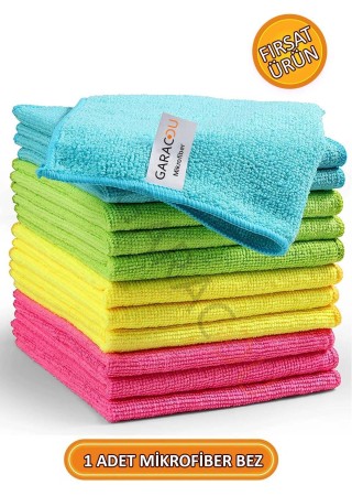 Mikrofiber Premium Temizlik Bezi 40x60 cm 1 Adet