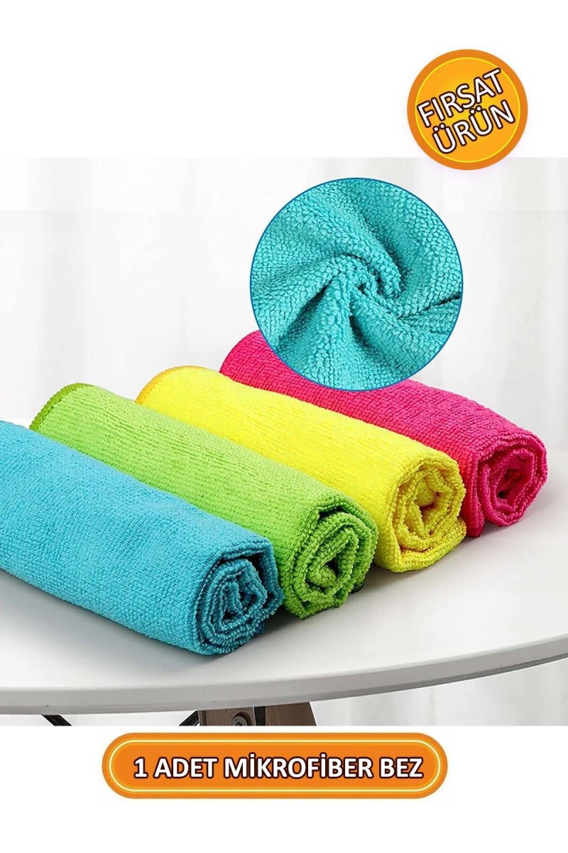 Mikrofiber Premium Temizlik Bezi 40x60 cm 1 Adet Mikrofiber Premium Temizlik Bezi 40x60 cm 1 Adet
