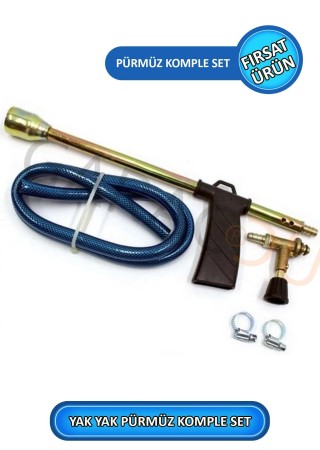 Pürmüz Aygaz Şalama Yak Yak Komple Set