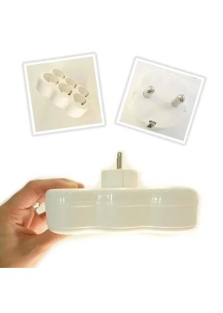 6'lı Kaliteli Topraklı Kablosuz Fişli Golyat Priz Çoğaltıcı 1 Adet, Golyat Piriz