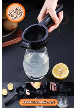 Pratik Mutfak Alüminyum Döküm Narenciye Limon Sıkacağı