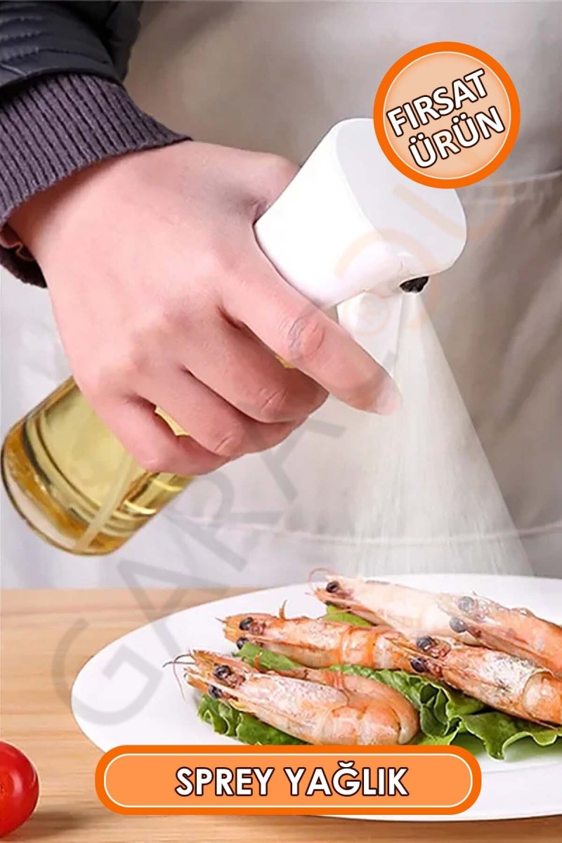 Püskürtmeli Sprey Yağdanlık Cam Şişe, Izgara Fritöz Salata Yemek Yağ Püskürtücü Beyaz Püskürtmeli Sprey Yağdanlık Cam Şişe, Izgara Fritöz Salata Yemek Yağ Püskürtücü Beyaz