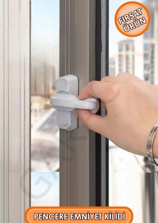 Yüksek Kalite Pimapen Pencere Balkon Kapısı Güvenlik Emniyet Çocuk Kilidi 2 Adet