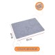 Mutfak ve Banyo Dolabı Lavabo Musluk Altı Su Emici Matı Su Önleyici Mat Paspas Gri 50x80 cm Mutfak ve Banyo Dolabı Lavabo Musluk Altı Su Emici Matı Su Önleyici Mat Paspas Gri 50x80 cm