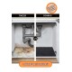Mutfak ve Banyo Dolabı Lavabo Musluk Altı Su Emici Matı Su Önleyici Mat Paspas Gri 50x80 cm Mutfak ve Banyo Dolabı Lavabo Musluk Altı Su Emici Matı Su Önleyici Mat Paspas Gri 50x80 cm