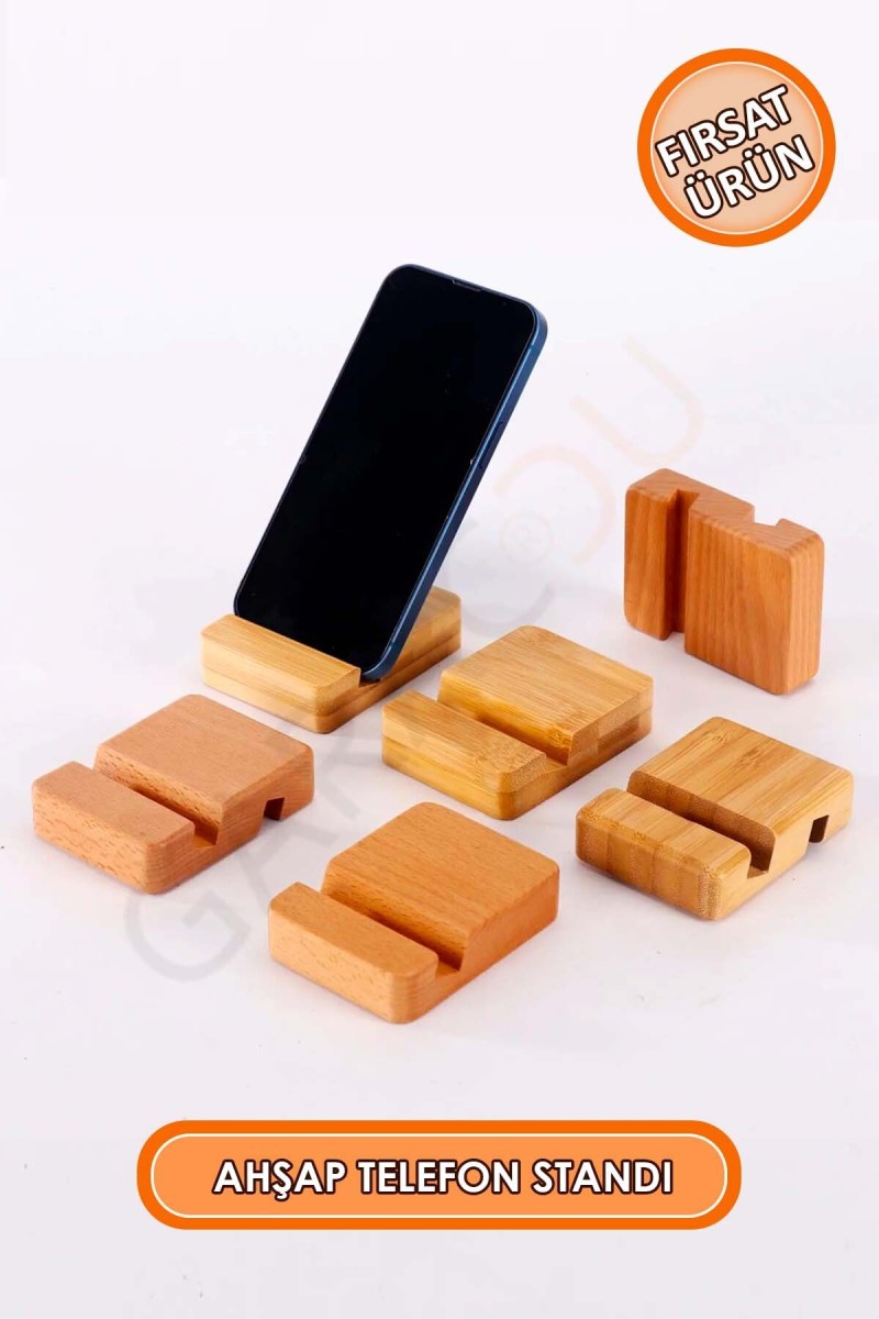 Ahşap Telefon Standı Tutucu Tutacağı Aparatı Tüm Modellere Uyumlu 1 Adet Ahşap Telefon Standı Tutucu Tutacağı Aparatı Tüm Modellere Uyumlu 1 Adet
