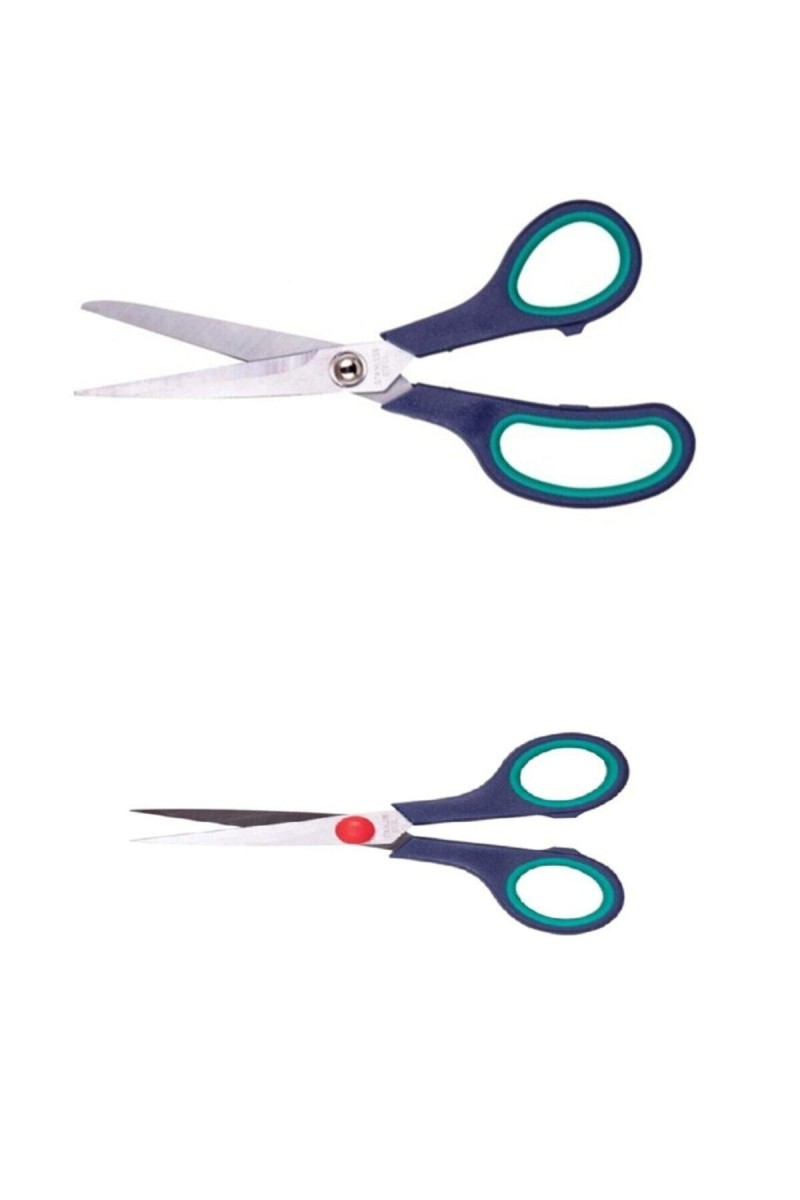 Paslanmaz Çelik Terzi Makası 2'li Set Büyük 21.5 Cm Küçük 14 Cm Okul, Terzi, Mutfak Makası Paslanmaz Çelik Terzi Makası 2'li Set Büyük 21.5 Cm Küçük 14 Cm Okul, Terzi, Mutfak Makası