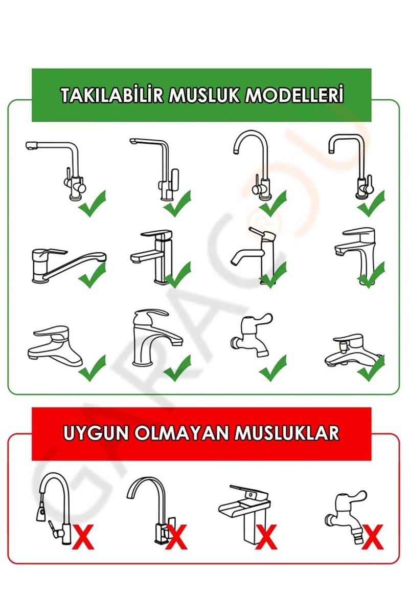 Paslanmaz 1080 Derece Dönebilen Robotik Musluk Başlığı, Musluk Başlığı Uzatma Aparatı Ucu Paslanmaz 1080 Derece Dönebilen Robotik Musluk Başlığı, Musluk Başlığı Uzatma Aparatı Ucu