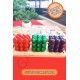 3'lü Kokusuz Dekor Bubble Kalp Mum 5 cm (Kırmızı - Yeşil - Siyah) 3'lü Kokusuz Dekor Bubble Kalp Mum 5 cm (Kırmızı - Yeşil - Siyah)