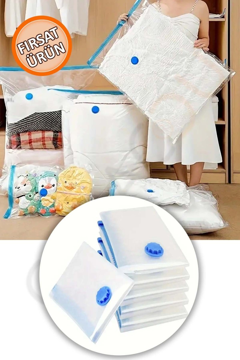 Kalın Vakumlu Hurç Yorgan Hurcu Valiz Düzenleyici Gardırop Düzenleyici Vakumlu Poşet 55x90 cm Kalın Vakumlu Hurç Yorgan Hurcu Valiz Düzenleyici Gardırop Düzenleyici Vakumlu Poşet 55x90 cm