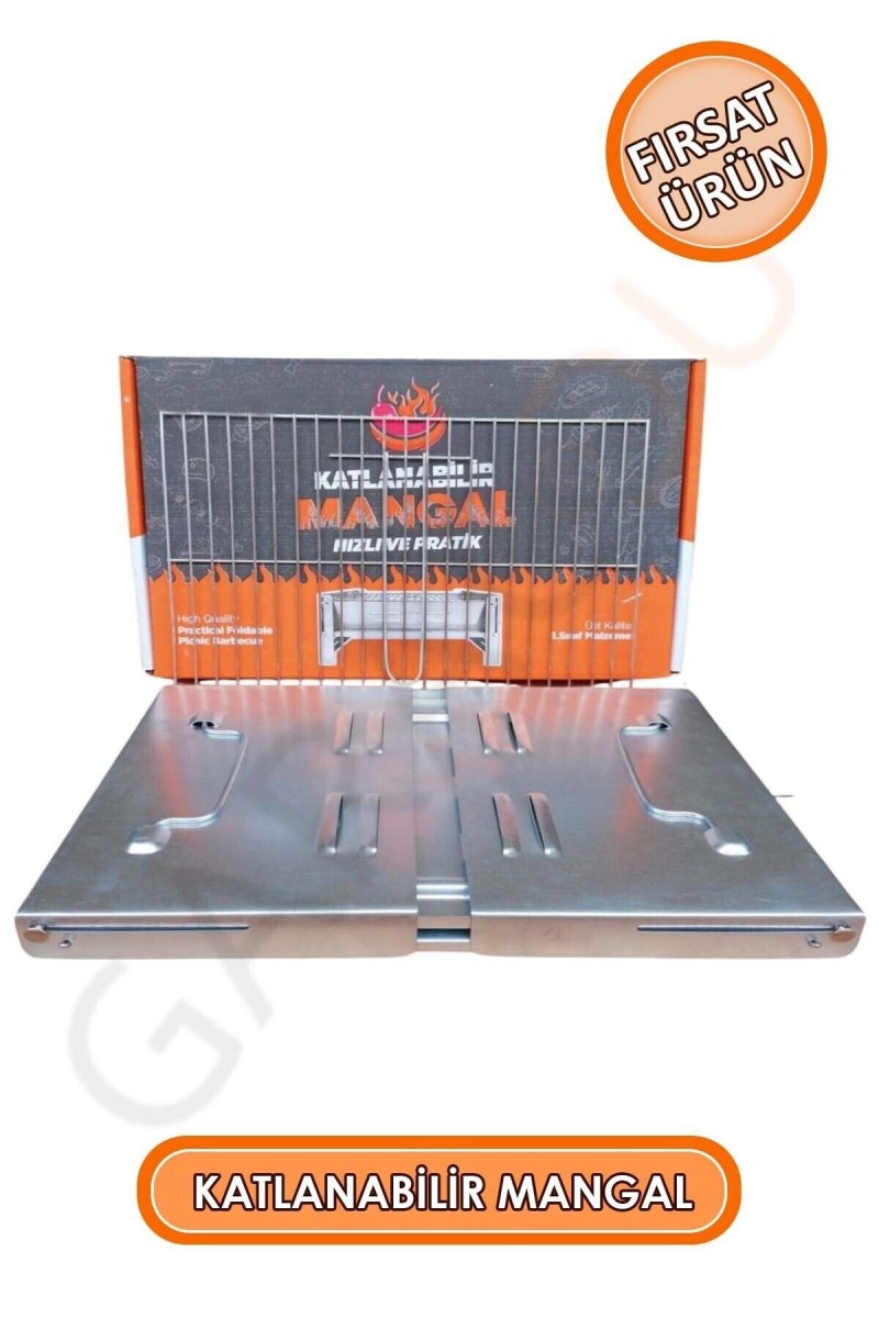 1. Kalite Portatif Seyyar Pratik Katlanır Mangal Galvaniz Mangal 20x41x27 Cm 1. Kalite Portatif Seyyar Pratik Katlanır Mangal Galvaniz Mangal 20x41x27 Cm