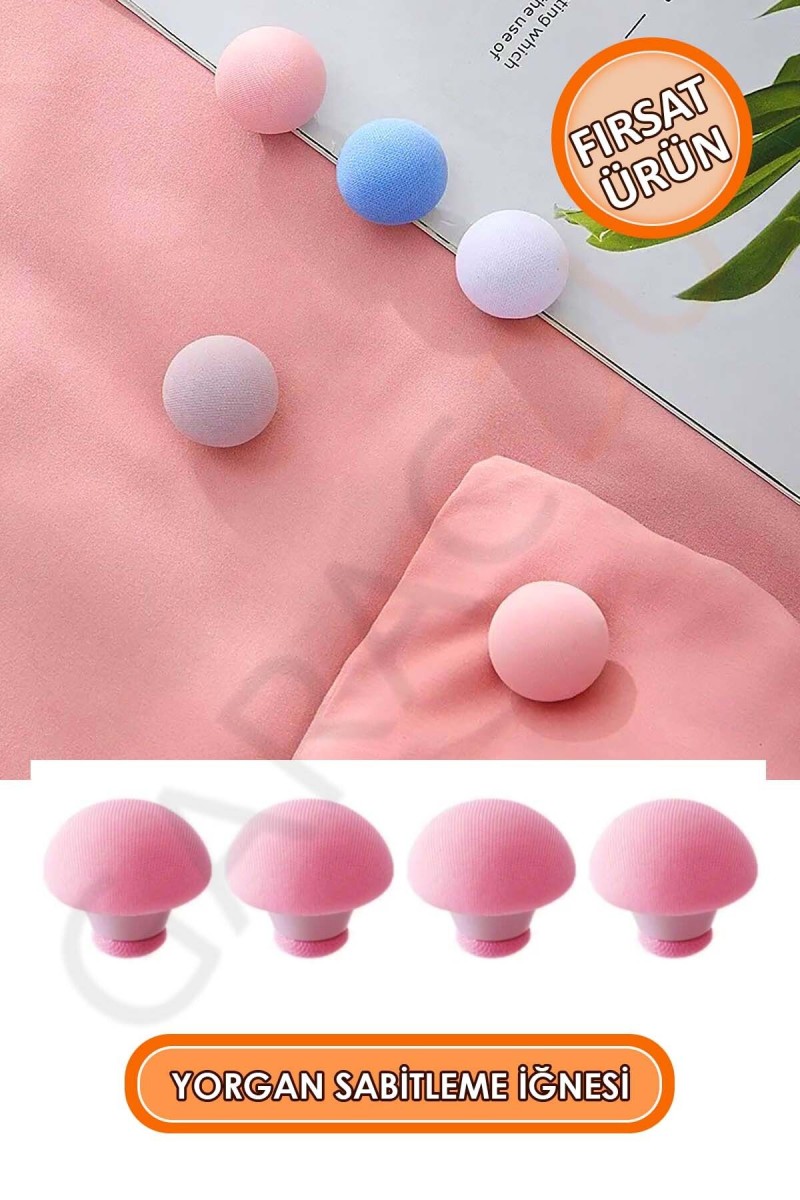 Yorgan Çarşaf Ve Nevresim Sabitleme Iğnesi Tutucu Kaydırmaz Klips 4 Adet Pembe Yorgan Çarşaf Ve Nevresim Sabitleme Iğnesi Tutucu Kaydırmaz Klips 4 Adet Pembe