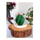 Spiral Kütük Mum 9 cm Kokusuz Yeşil 1 Adet Spiral Kütük Mum 9 cm Kokusuz Yeşil 1 Adet