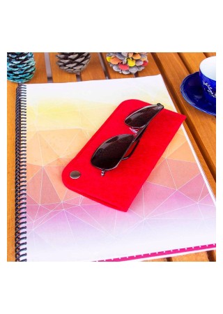 Bellalithe Özel Tasarım Gözlük Kılıfı One Click, Özel Tasarım Gözlük Kabı