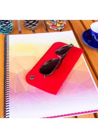 Bellalithe Özel Tasarım Gözlük Kılıfı One Click, Özel Tasarım Gözlük Kabı