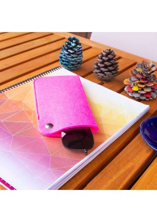 Bellalithe Özel Tasarım Gözlük Kılıfı One Click, Özel Tasarım Gözlük Kabı