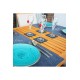 Bellalithe Şık Amerikan Servis Takımı 6 Parça (2 Adet 40x60 Runner, 4 Adet 10x10 Bardak Altlığı) Bellalithe Şık Amerikan Servis Takımı 6 Parça (2 Adet 40x60 Runner, 4 Adet 10x10 Bardak Altlığı)
