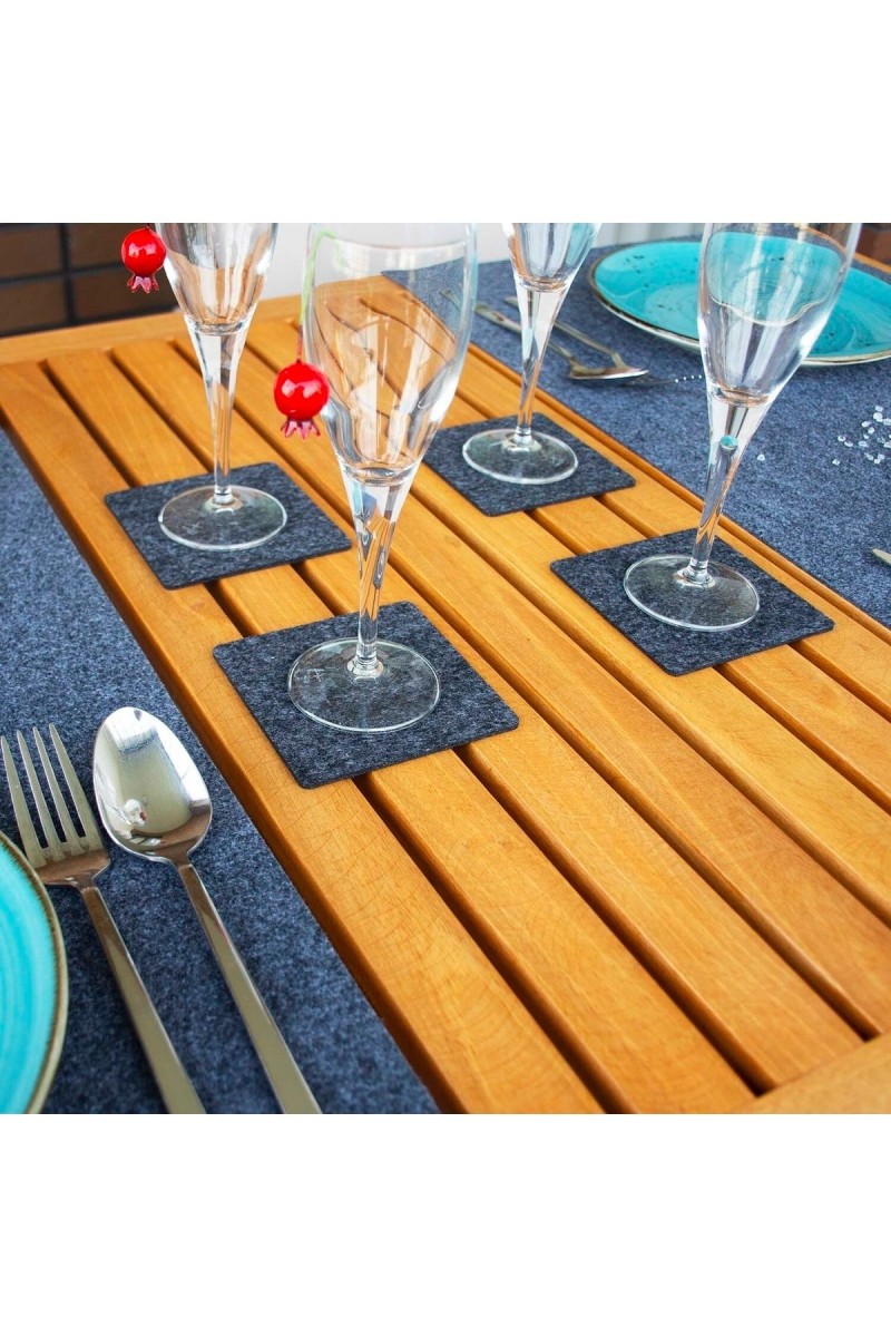 Bellalithe Şık Amerikan Servis Takımı 6 Parça (2 Adet 40x60 Runner, 4 Adet 10x10 Bardak Altlığı) Bellalithe Şık Amerikan Servis Takımı 6 Parça (2 Adet 40x60 Runner, 4 Adet 10x10 Bardak Altlığı)