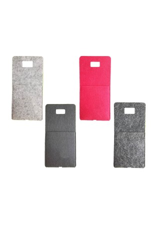 Telefonu Için Dekoratif Şarj Askısı, Cep Telefonu Şarj Tutacağı, Pratik Şarj Çantası Gri