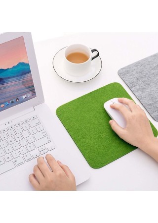 Keçe Yumuşak Dokulu Şık Mouse Pad Yeşil