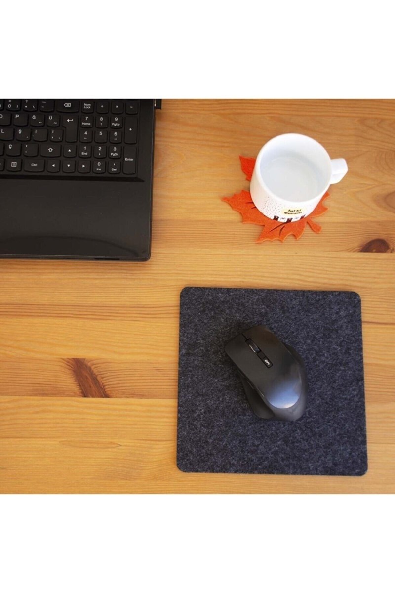 Keçe Yumuşak Dokulu Şık Mouse Pad Antrasit Keçe Yumuşak Dokulu Şık Mouse Pad Antrasit