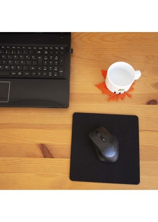 Keçe Yumuşak Dokulu Şık Mouse Pad Siyah