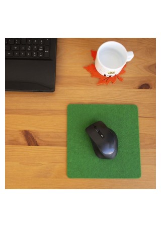 Keçe Yumuşak Dokulu Şık Mouse Pad Yeşil