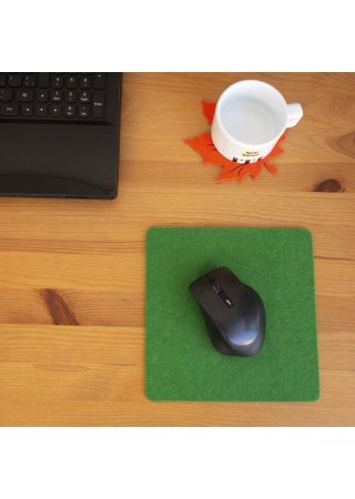 Keçe Yumuşak Dokulu Şık Mouse Pad Yeşil