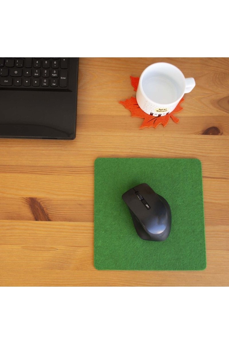 Keçe Yumuşak Dokulu Şık Mouse Pad Yeşil Keçe Yumuşak Dokulu Şık Mouse Pad Yeşil