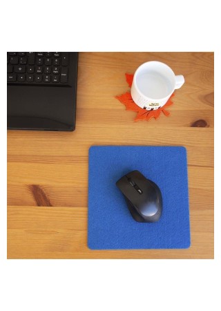 Keçe Yumuşak Dokulu Şık Mouse Pad Mavi