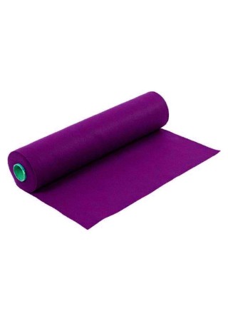 Metrelik Ince Keçe Kumaş 1 Mm Mor - 1 Metre (100 Cm X 100 Cm)