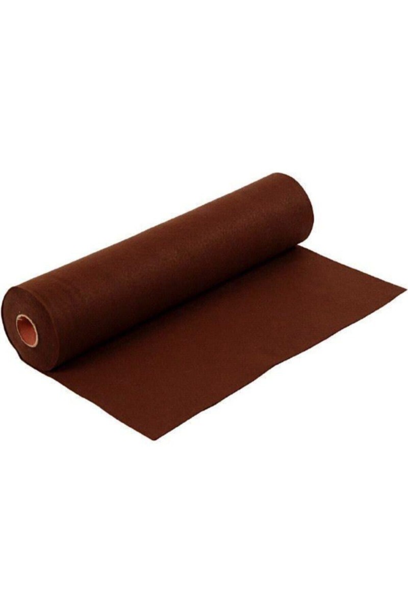 Metrelik Ince Keçe Kumaş 1 Mm Kahverengi - 1 Metre (100 Cm X 100 Cm) Metrelik Ince Keçe Kumaş 1 Mm Kahverengi - 1 Metre (100 Cm X 100 Cm)