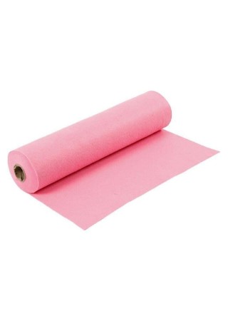 Metrelik Ince Keçe Kumaş 1 Mm Pembe - 1 Metre (100 Cm X 100 Cm)