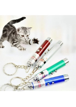 Kedi Lazeri Kırmızı Lazer Anahtarlık 2023 Kedi Oyun Lazeri
