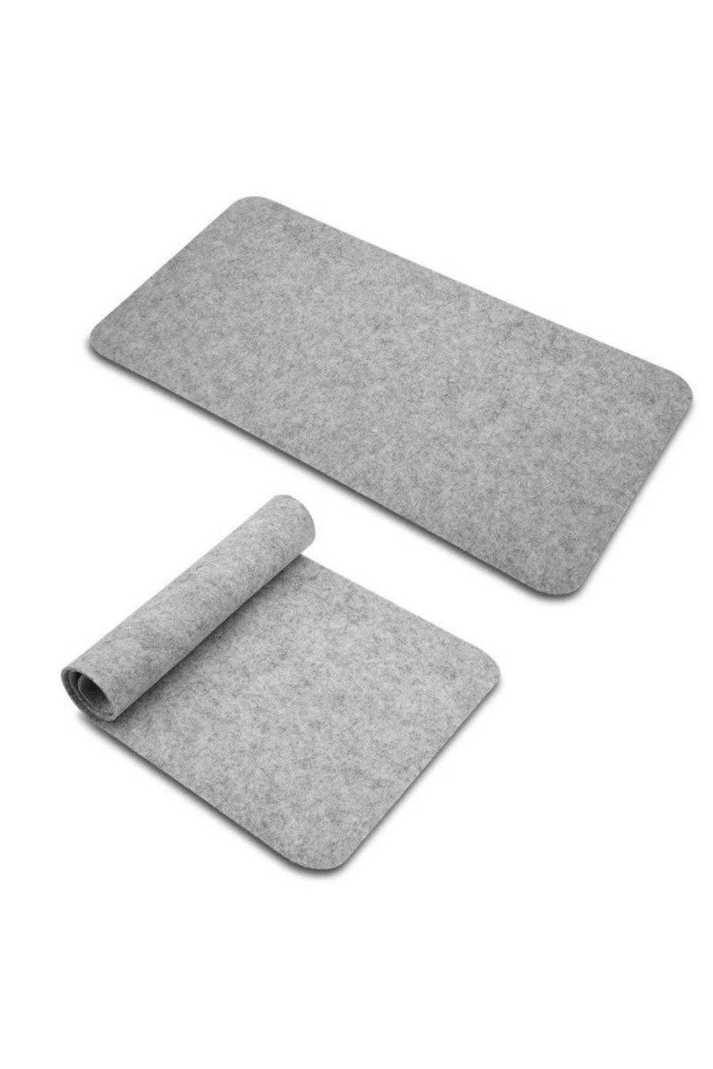 Masa Üstü Düzenleyici Şık Görünümlü Mouse Pad Gri 30x80 cm Masa Üstü Düzenleyici Şık Görünümlü Mouse Pad Gri 30x80 cm