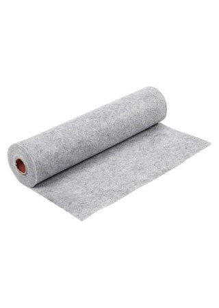 Rulo Bazlı Ince Keçe Kumaş 10 Metre Kırçıllı Gri (1x10 Metre)