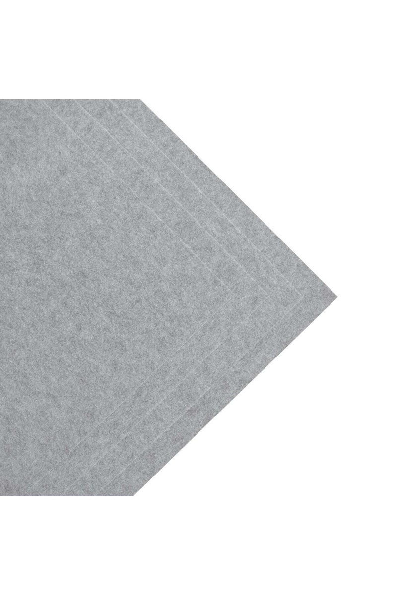Rulo Bazlı Ince Keçe Kumaş 10 Metre Kırçıllı Gri (1x10 Metre) Rulo Bazlı Ince Keçe Kumaş 10 Metre Kırçıllı Gri (1x10 Metre)