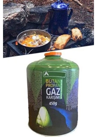 Orcamp 1410 Kts 450 gr Vidalı Kartuş Bütan Propan Karışımı Gaz Tüpü