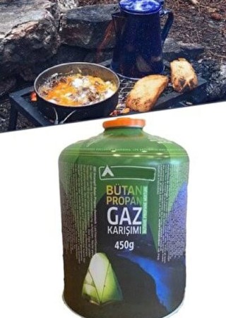 Orcamp 1410 Kts 450 gr Vidalı Kartuş Bütan Propan Karışımı Gaz Tüpü